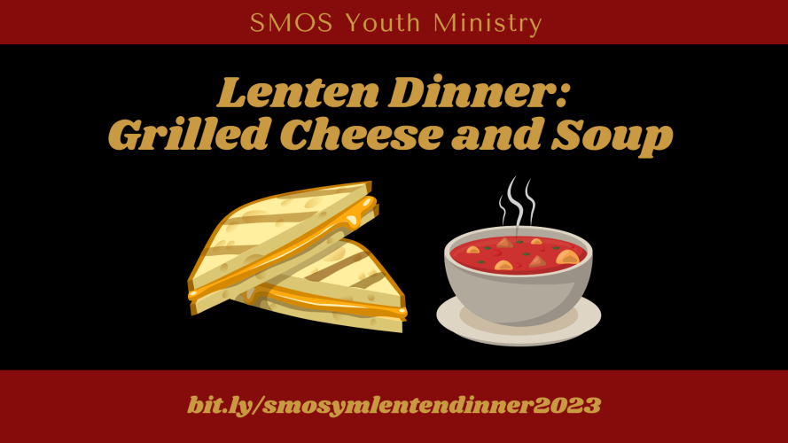 SMOS YM Lenten Dinner Flyer (Facebook Event Cover)