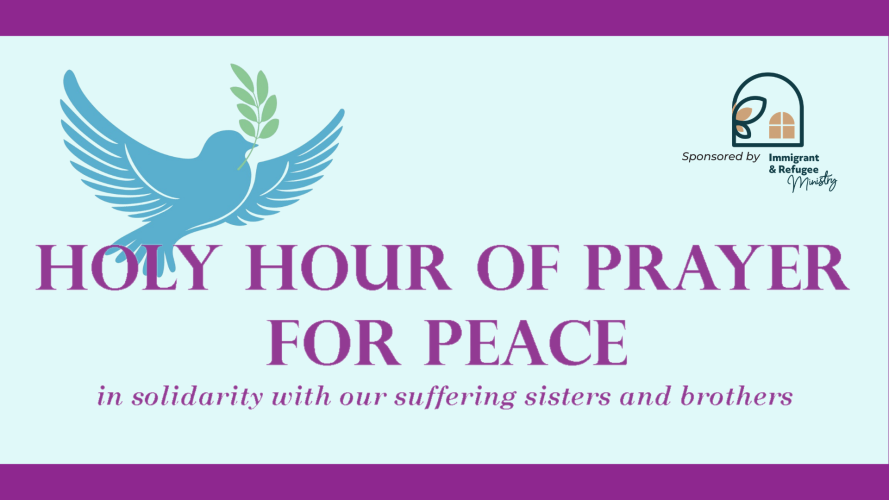 IRM Holy Hour of Prayer for Peace (1920 x 1080 px)