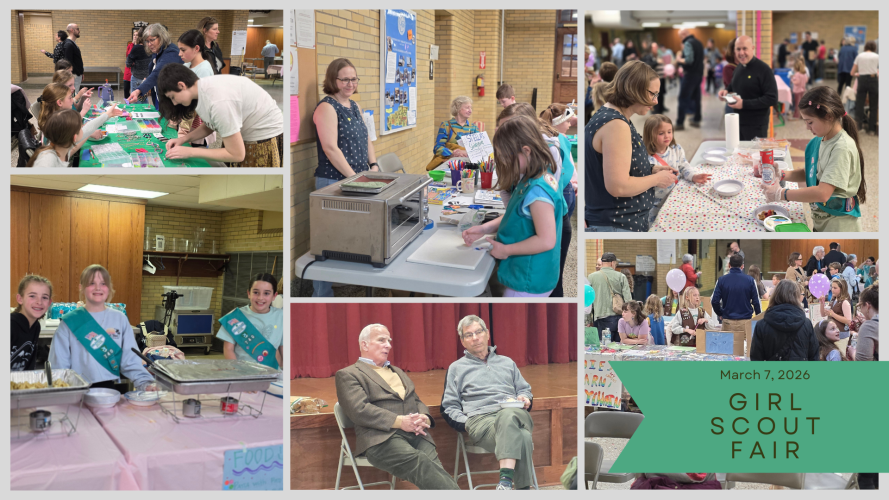 Girl Scout Fair 2026 Bulletin Cover (1920 x 1080 px)