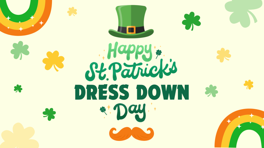 St. Patrick's Dress Down Day 2026 (1920 x 1080 px)