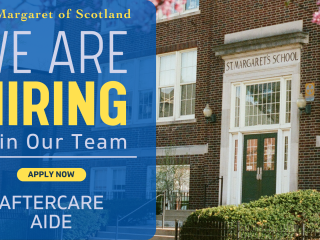 SMOS School We Are Hiring - Aftercare Aide (1920 x 1080 px)